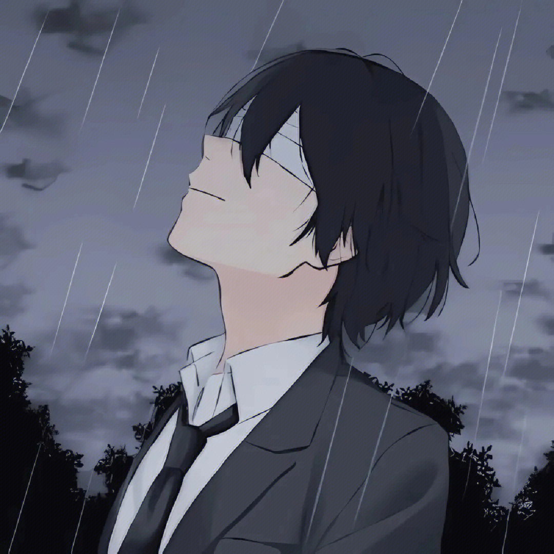 時代印記下的傷感男生動漫頭像