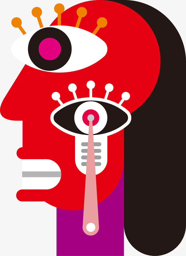 抽象動漫人物的高科技產(chǎn)品介紹，未來已至，躍然新生的動漫人物風(fēng)采