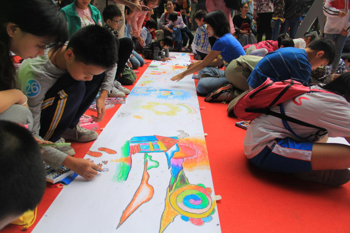 小巷中的藝術寶藏，大型繪畫比賽盛況展示