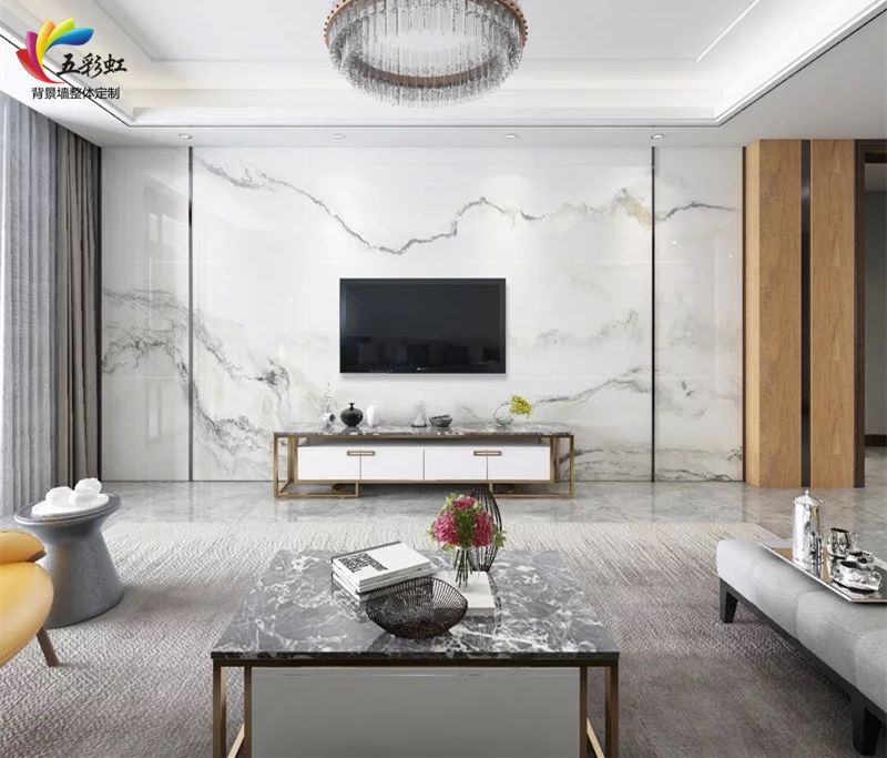 微晶石電視墻最新款，時(shí)尚家居的炫酷首選