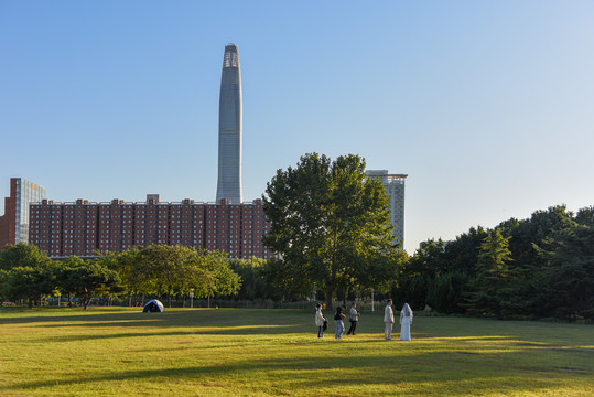 天津新公園亮相，城市綠肺開啟新篇章