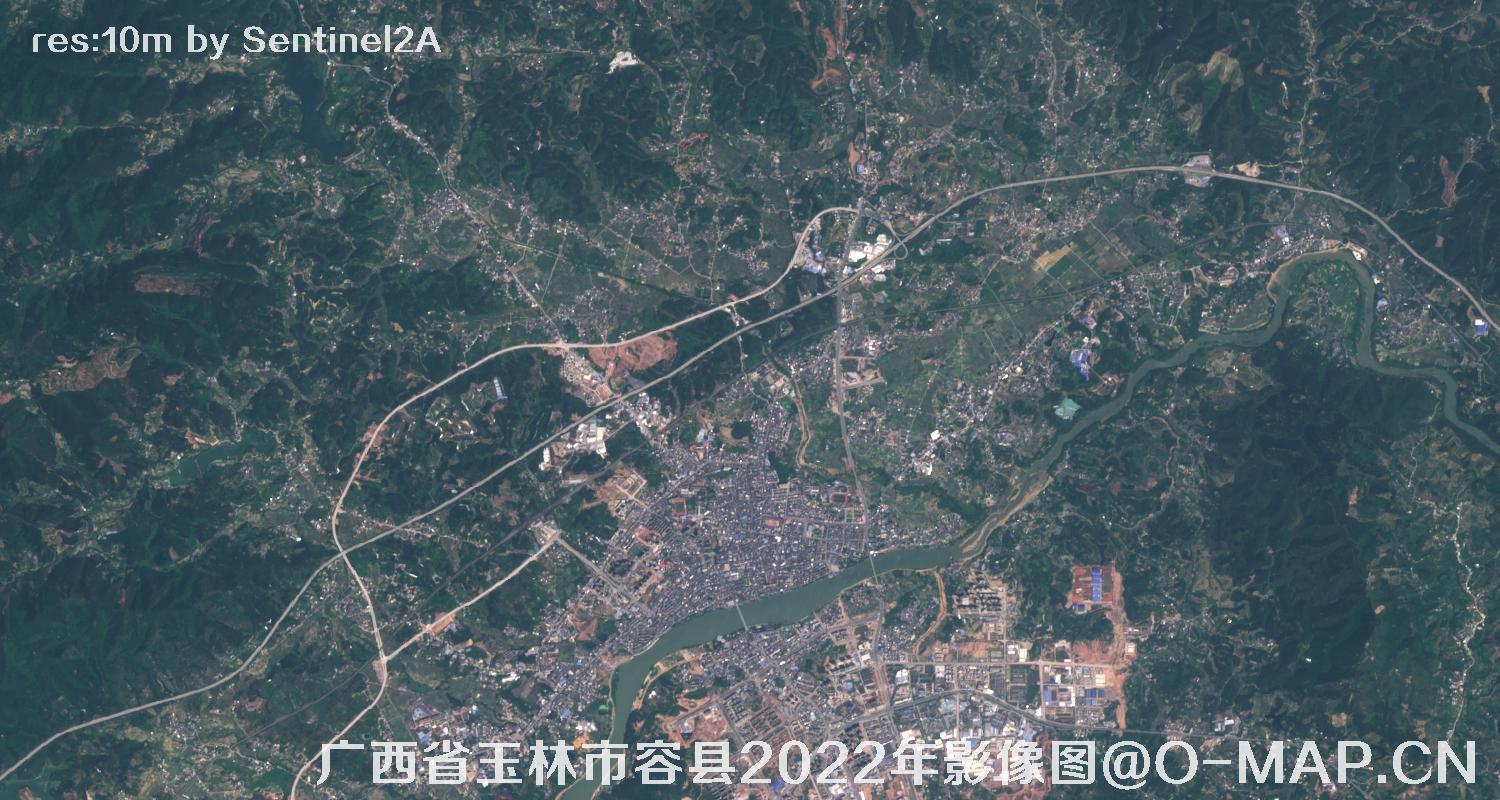 容縣最新航拍全景，一覽無余的美麗風(fēng)光??